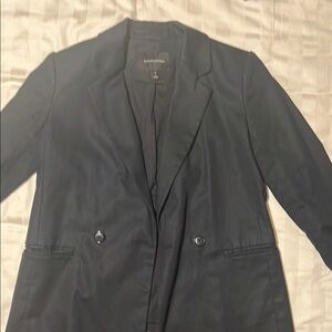 Banana Republic Factory Black Blazer Tailored Suit Jacket